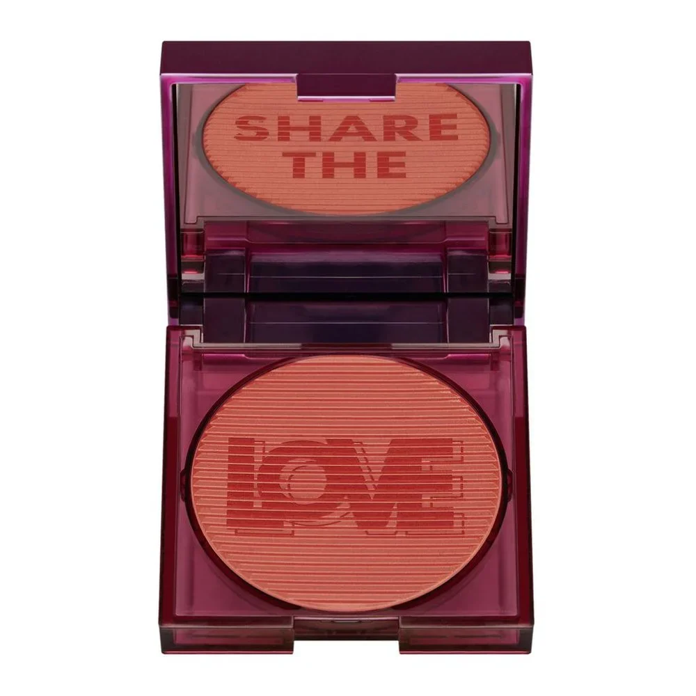 Huda Beauty Lovefest Cream Blush Burning Cherry